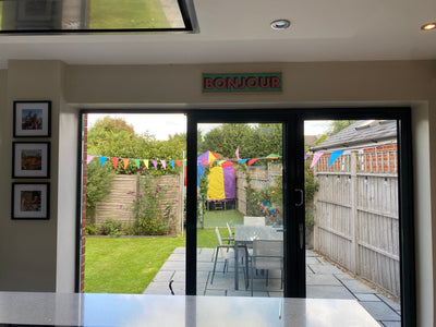 Customer photo - Bonjour Panoramic Print