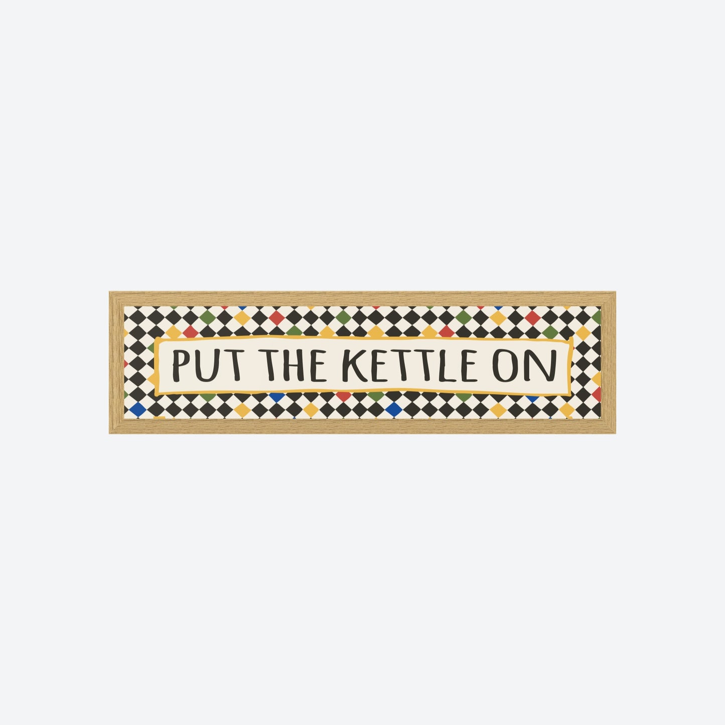 Put The Kettle On Panoramic Print