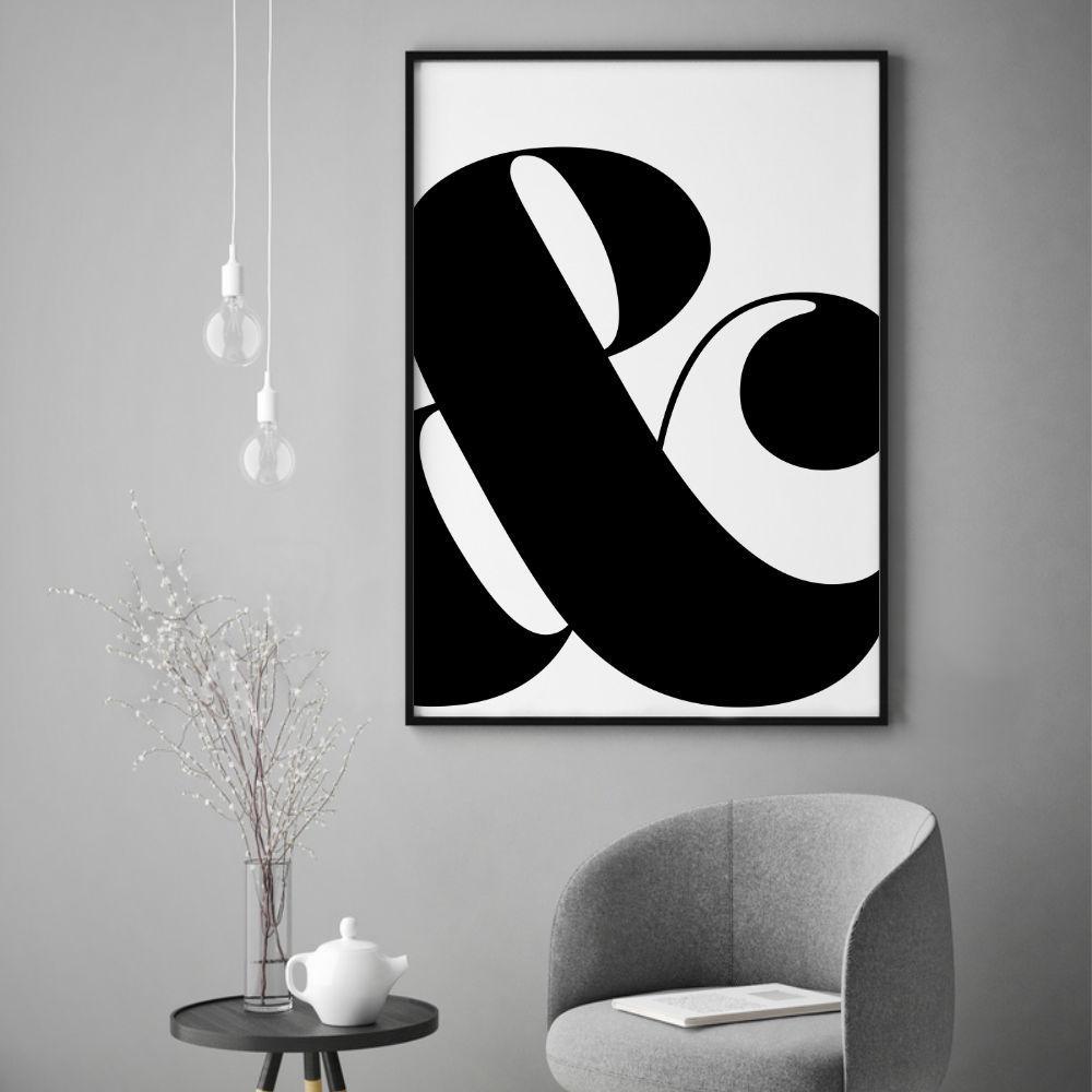 Ampersand And Print - Blim & Blum