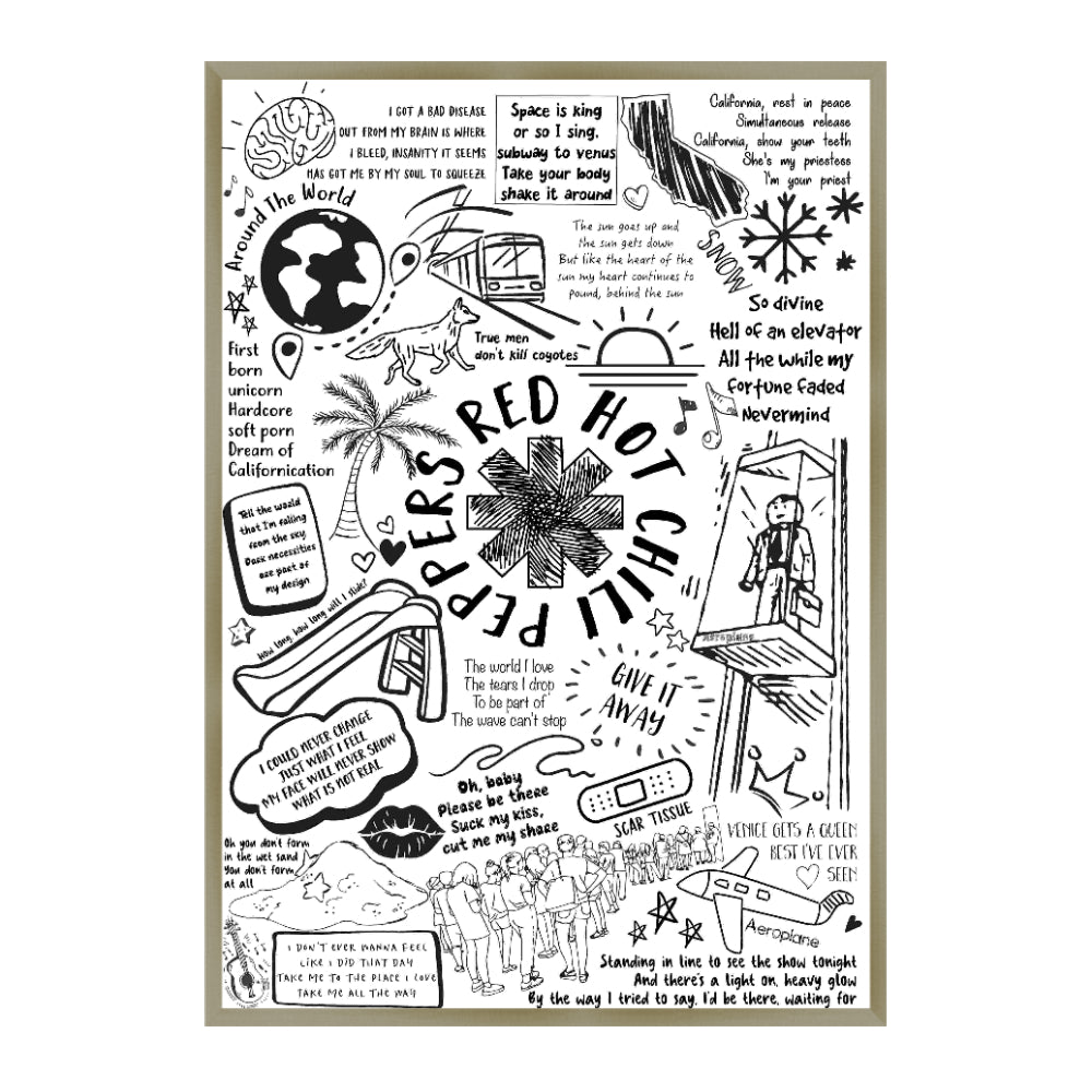 Champagne Gold Frame / 24" x 36"