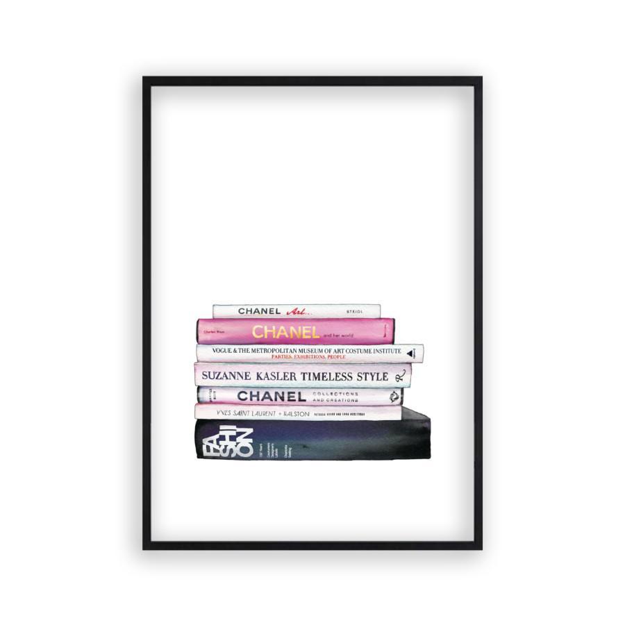 Coco Chanel Books Print - Blim & Blum
