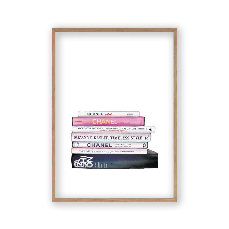 Coco Chanel Books Print - Blim & Blum