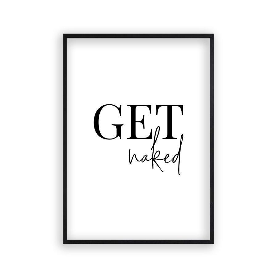 Get Naked Print - Blim & Blum