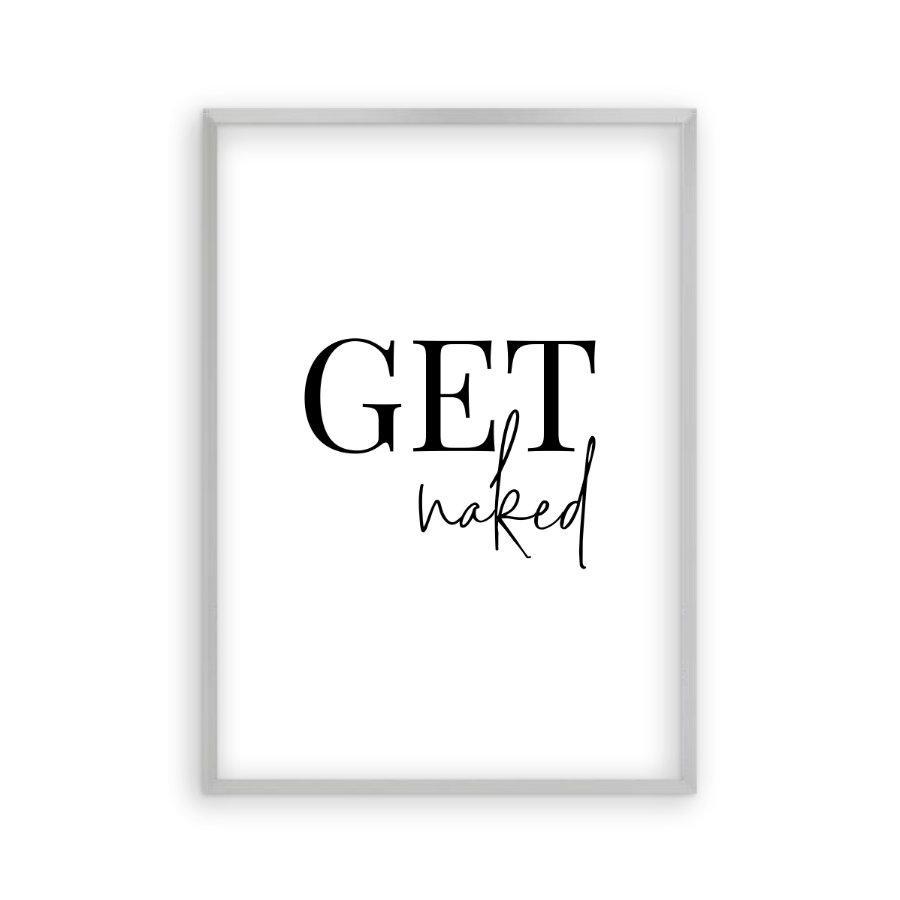 Get Naked Print - Blim & Blum