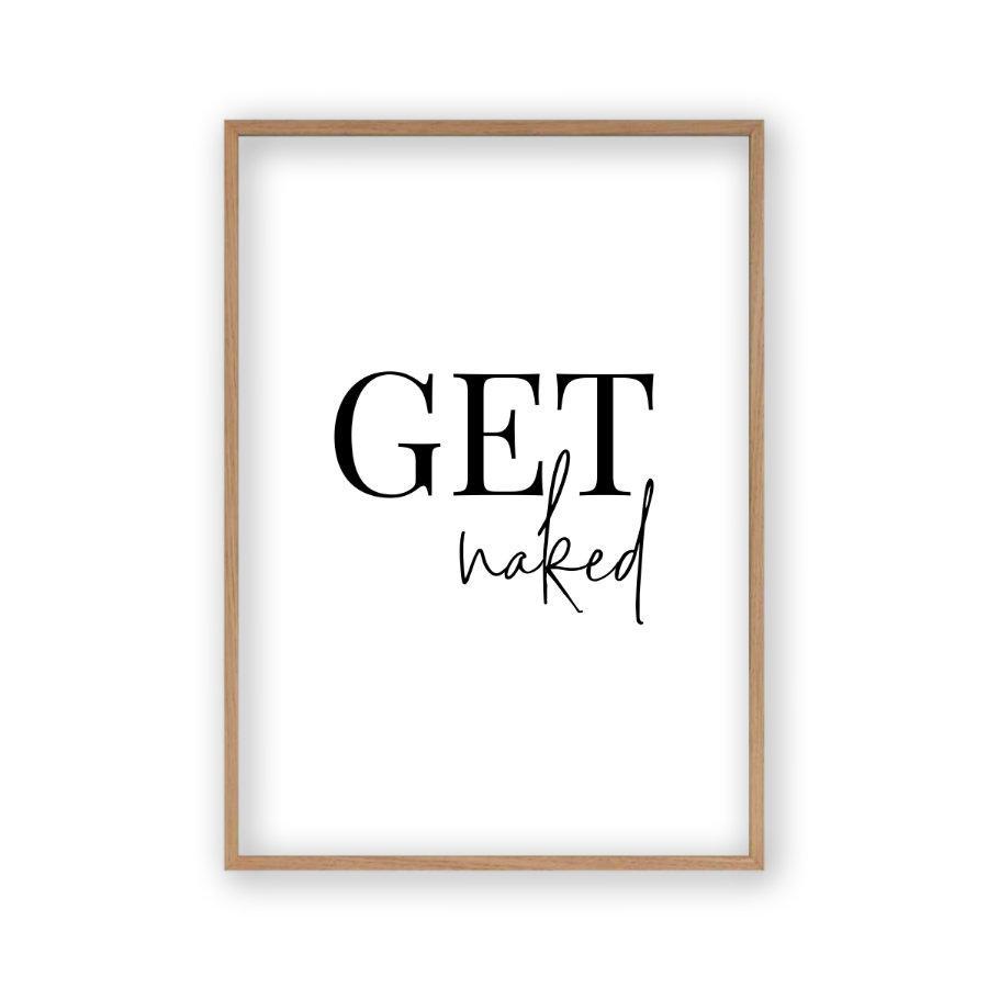 Get Naked Print - Blim & Blum