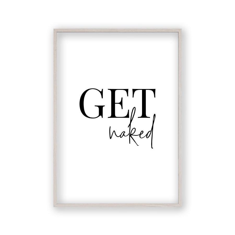 Get Naked Print - Blim & Blum