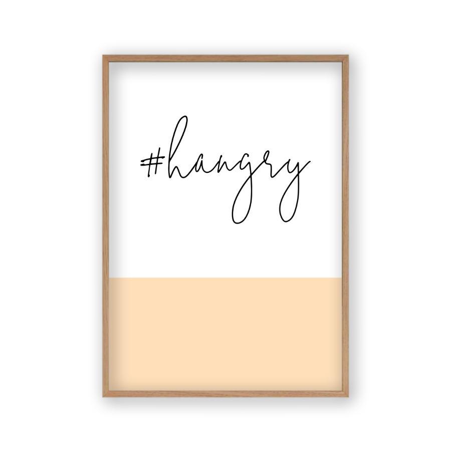 Hashtag Hangry Print - Blim & Blum