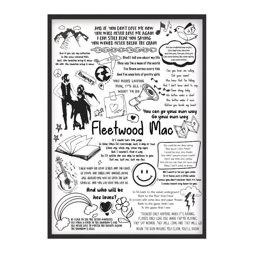 Matt Black Frame / 24" x 36"
