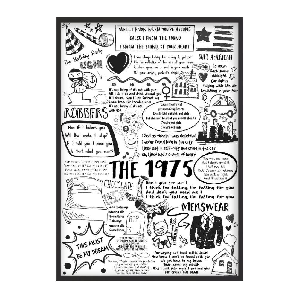 Matt Black Frame / 24" x 36"
