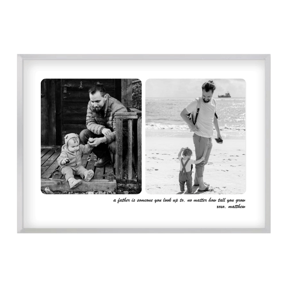 Matt Silver Frame / 24" x 24"