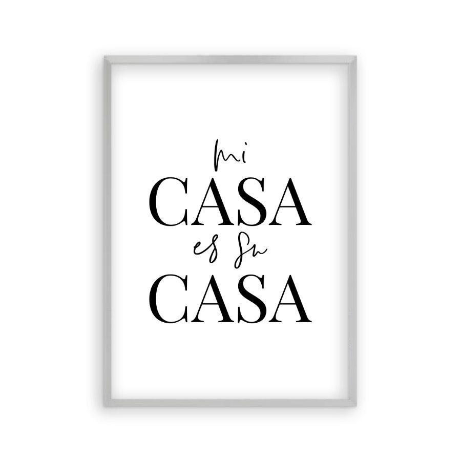 Mi Casa Es Su Casa Print - Blim & Blum
