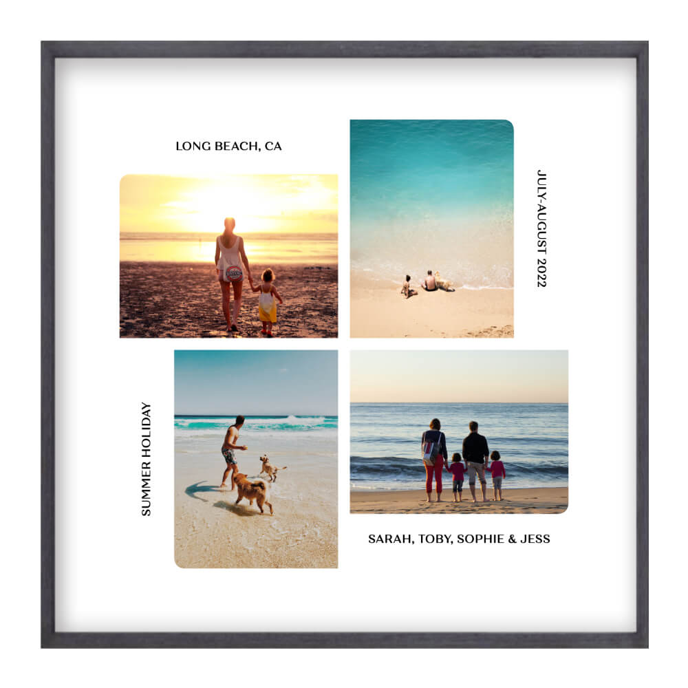 Personalized Caption Photographs Print