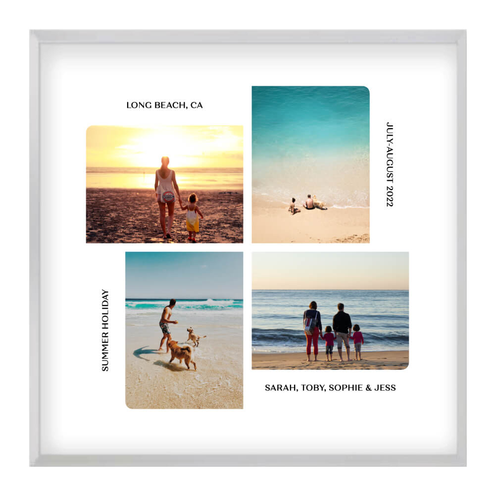 Personalized Caption Photographs Print