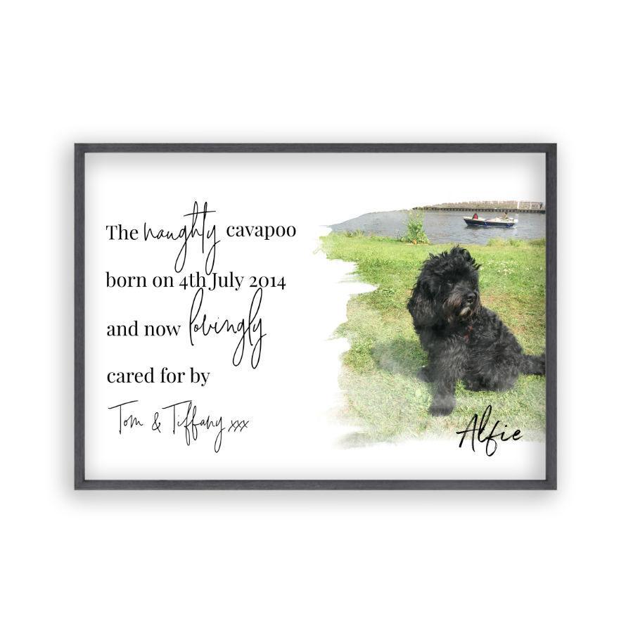 Personalized Pet Photo Print - Blim & Blum