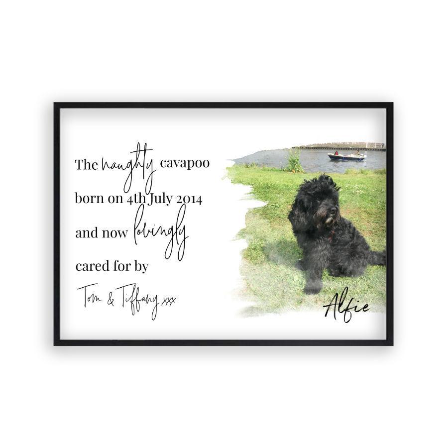 Personalized Pet Photo Print - Blim & Blum