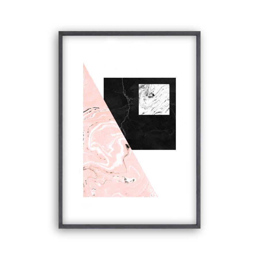 Shapes Marble Print - Blim & Blum