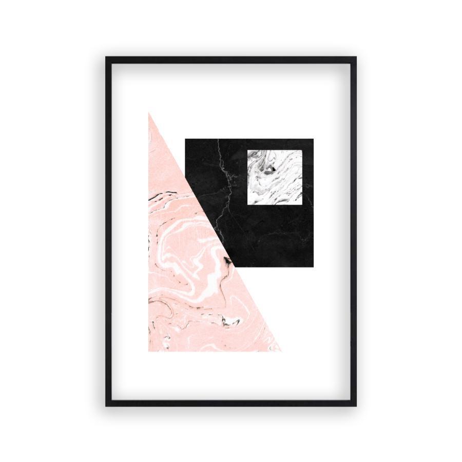 Shapes Marble Print - Blim & Blum
