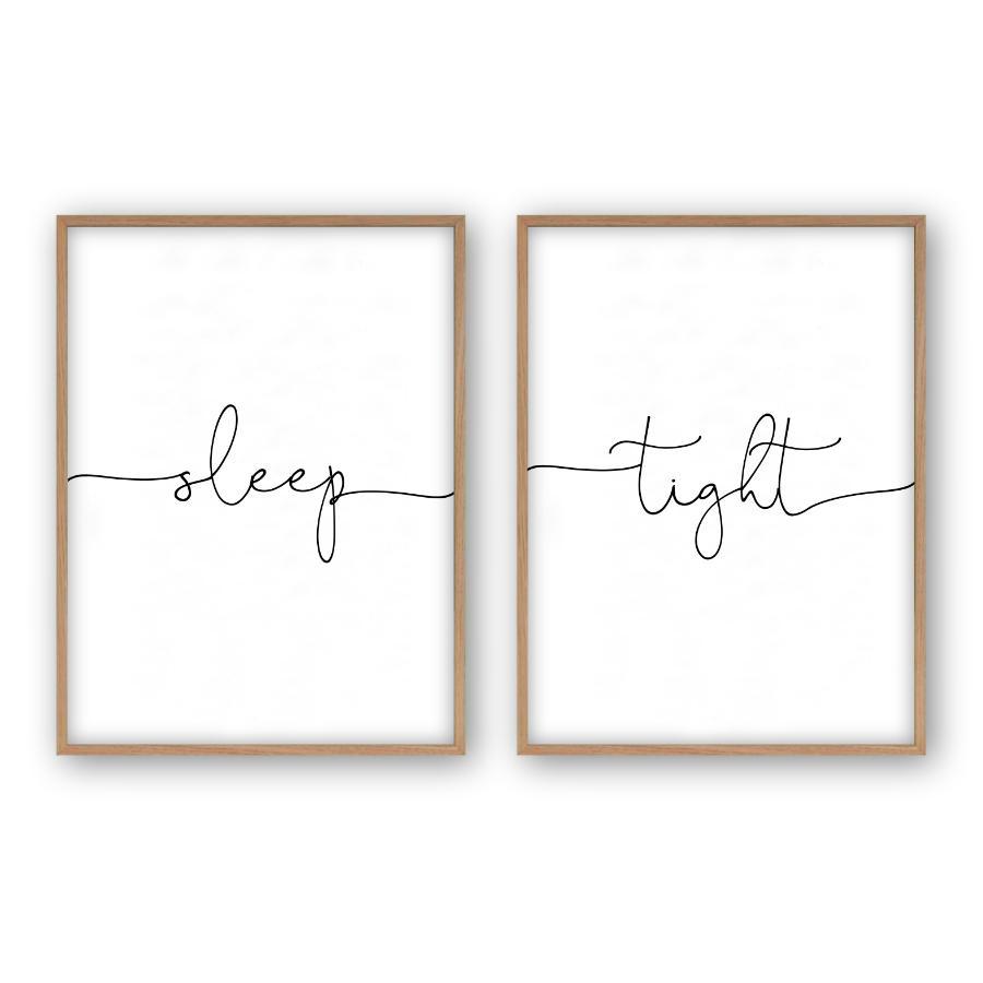 Sleep Tight - Set Of 2 Prints - Blim & Blum