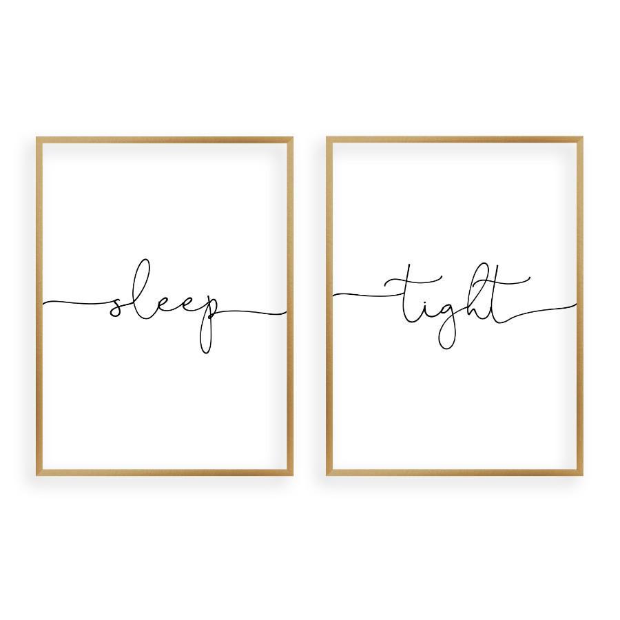 Sleep Tight - Set Of 2 Prints - Blim & Blum