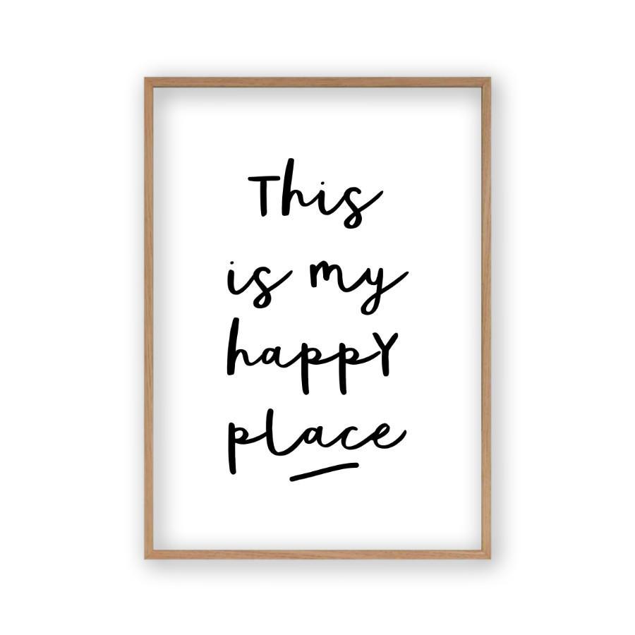 This Is My Happy Place Print - Blim & Blum