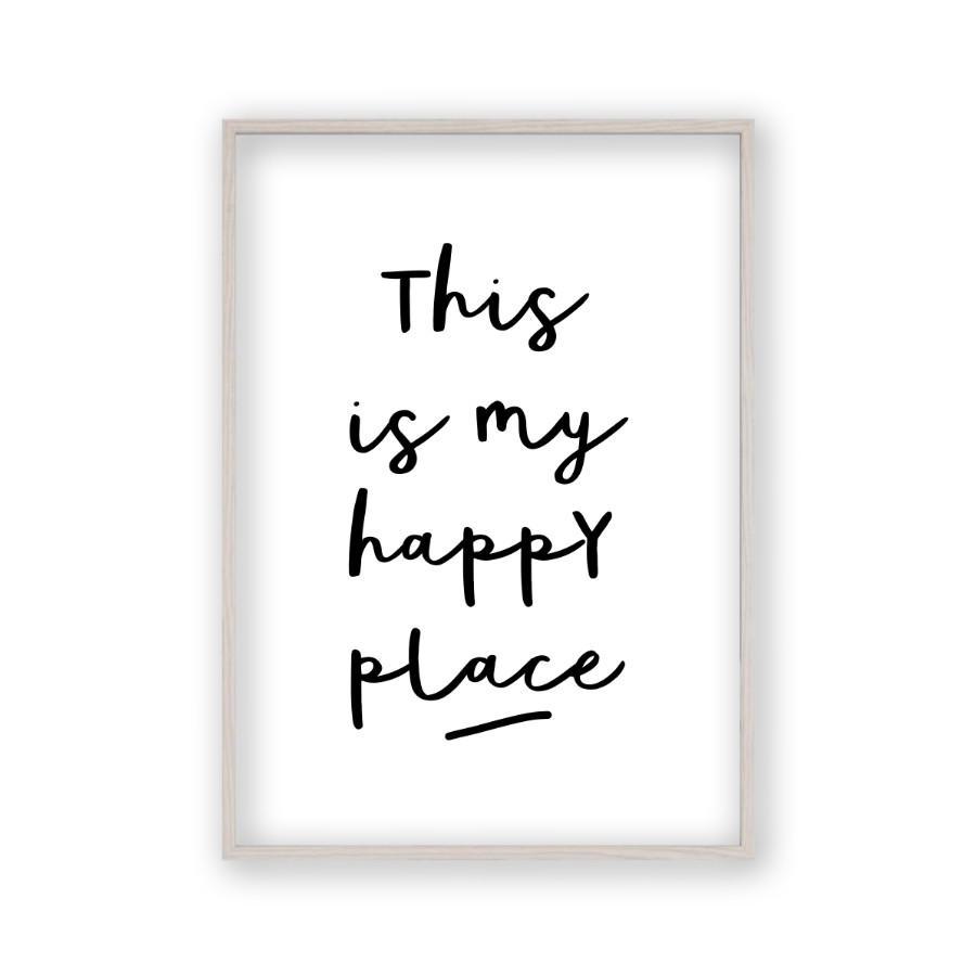 This Is My Happy Place Print - Blim & Blum