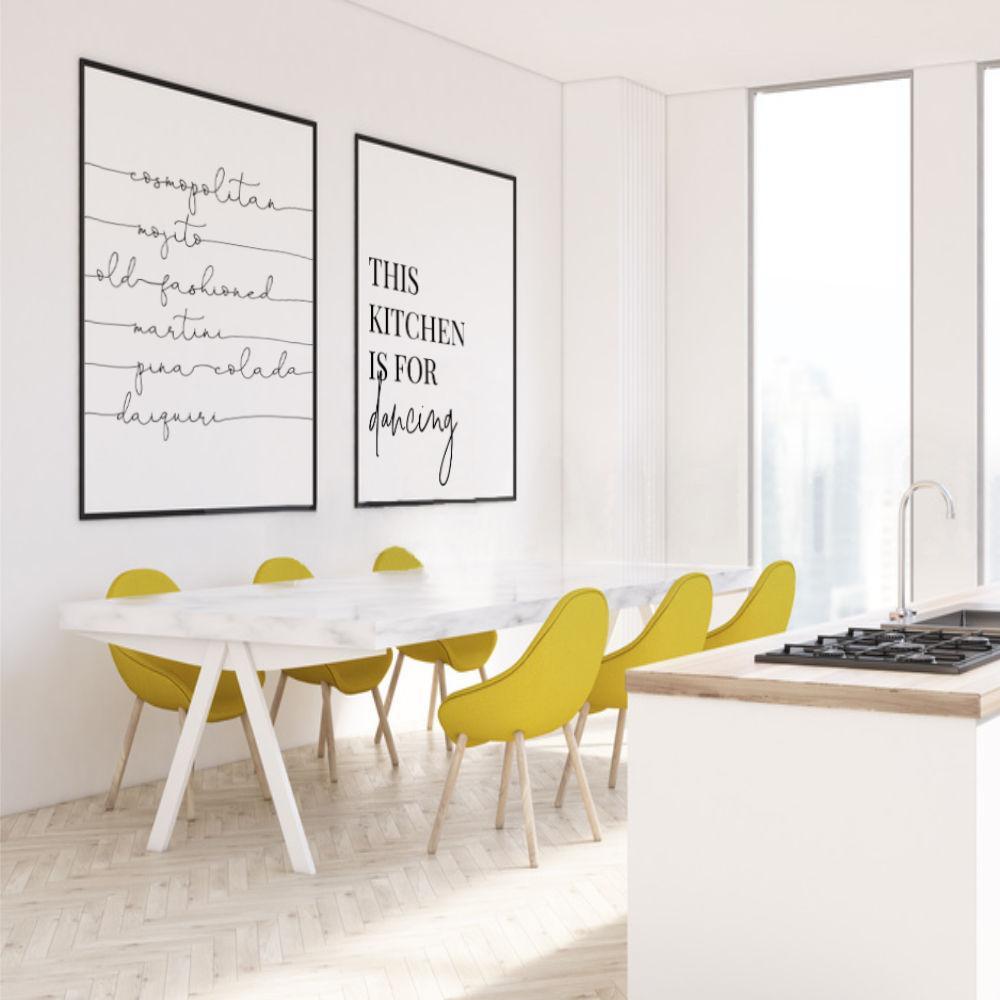 This Kitchen Is For Dancing Print - Blim & Blum