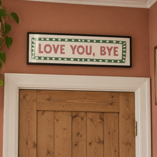 BB panorama natural 2026 | love-you-bye-panoramic-print | close