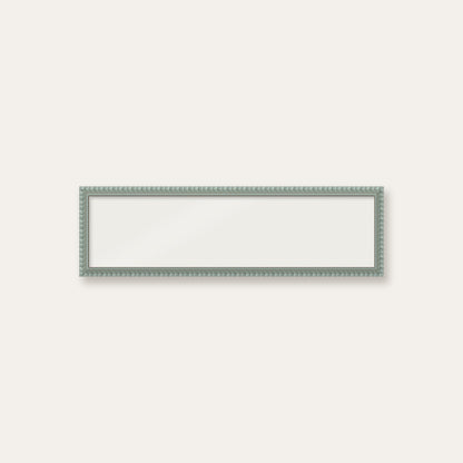 Pale Grey bobbin panoramic frame, 24" x 6", frame only