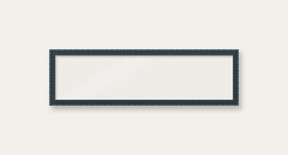 Midnight Blue bobbin panoramic frame, 24" x 6", frame only