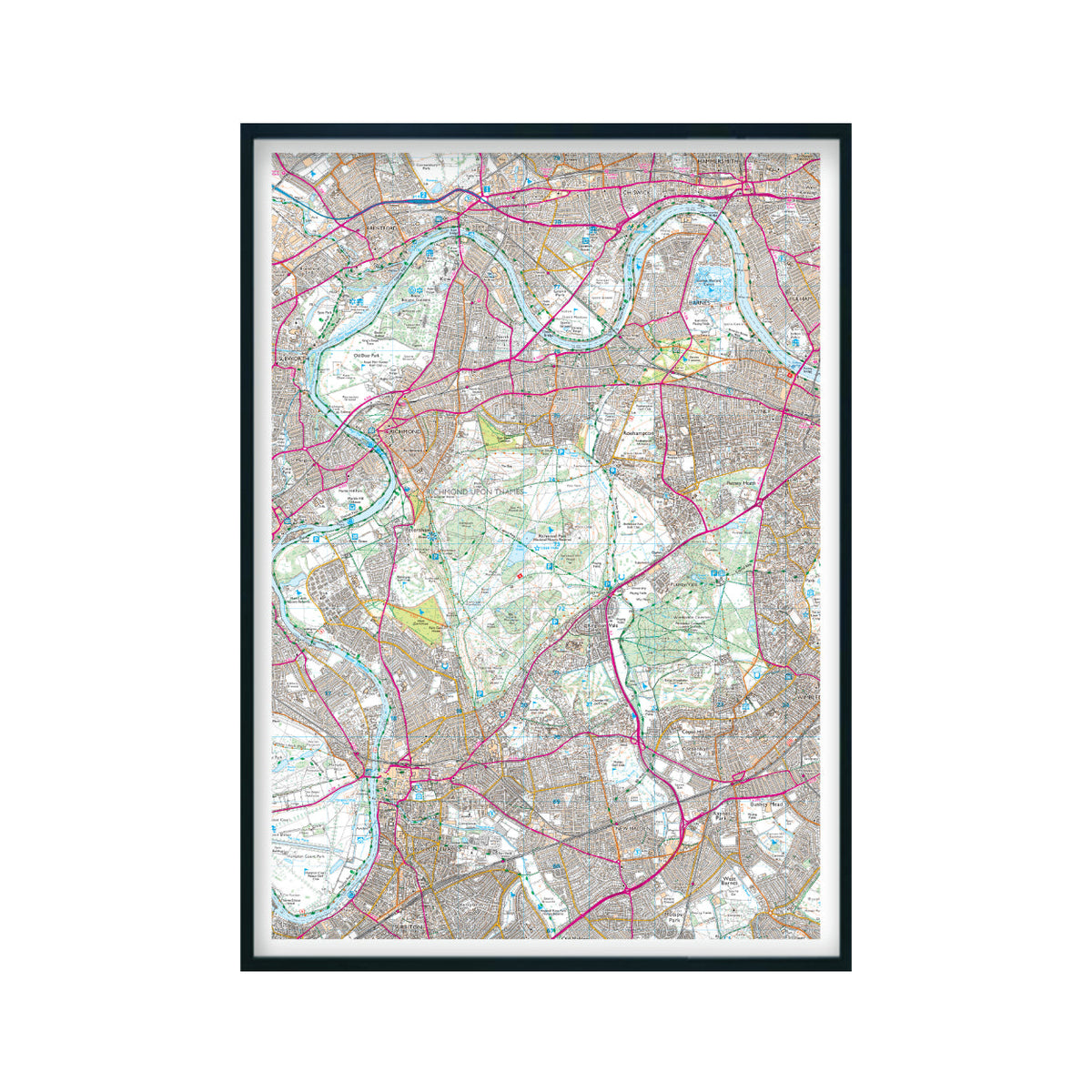 Custom OS Map Print