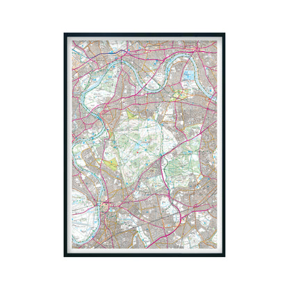 Custom OS Map Print