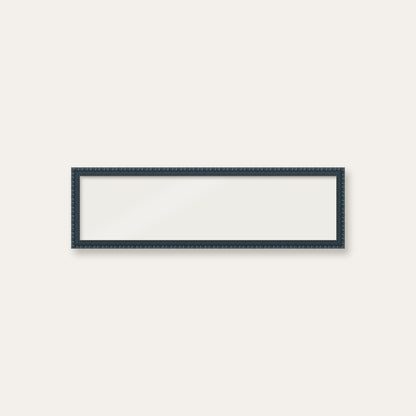 Midnight Blue bobbin panoramic frame, 24" x 6", frame only