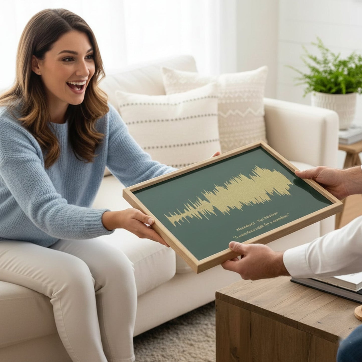 Personalized Sound Wave Print