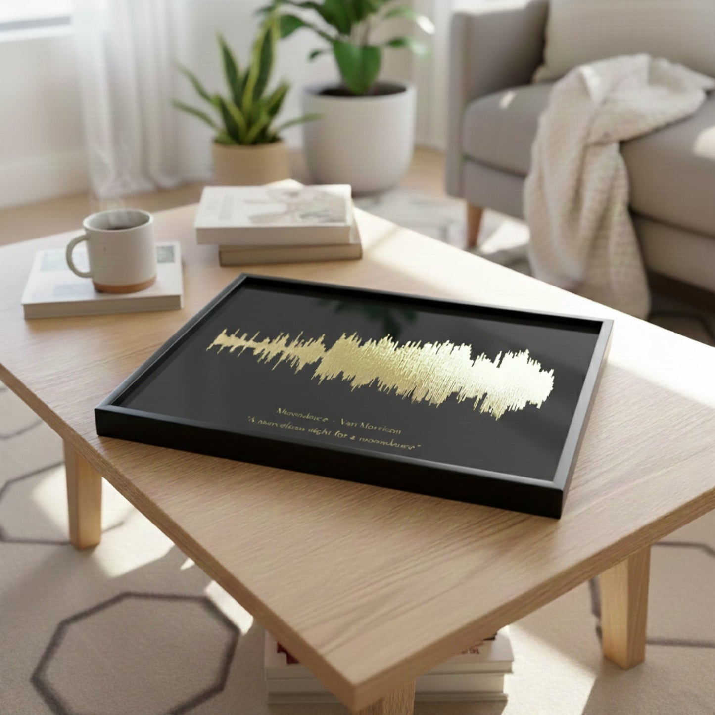 Personalized Sound Wave Print