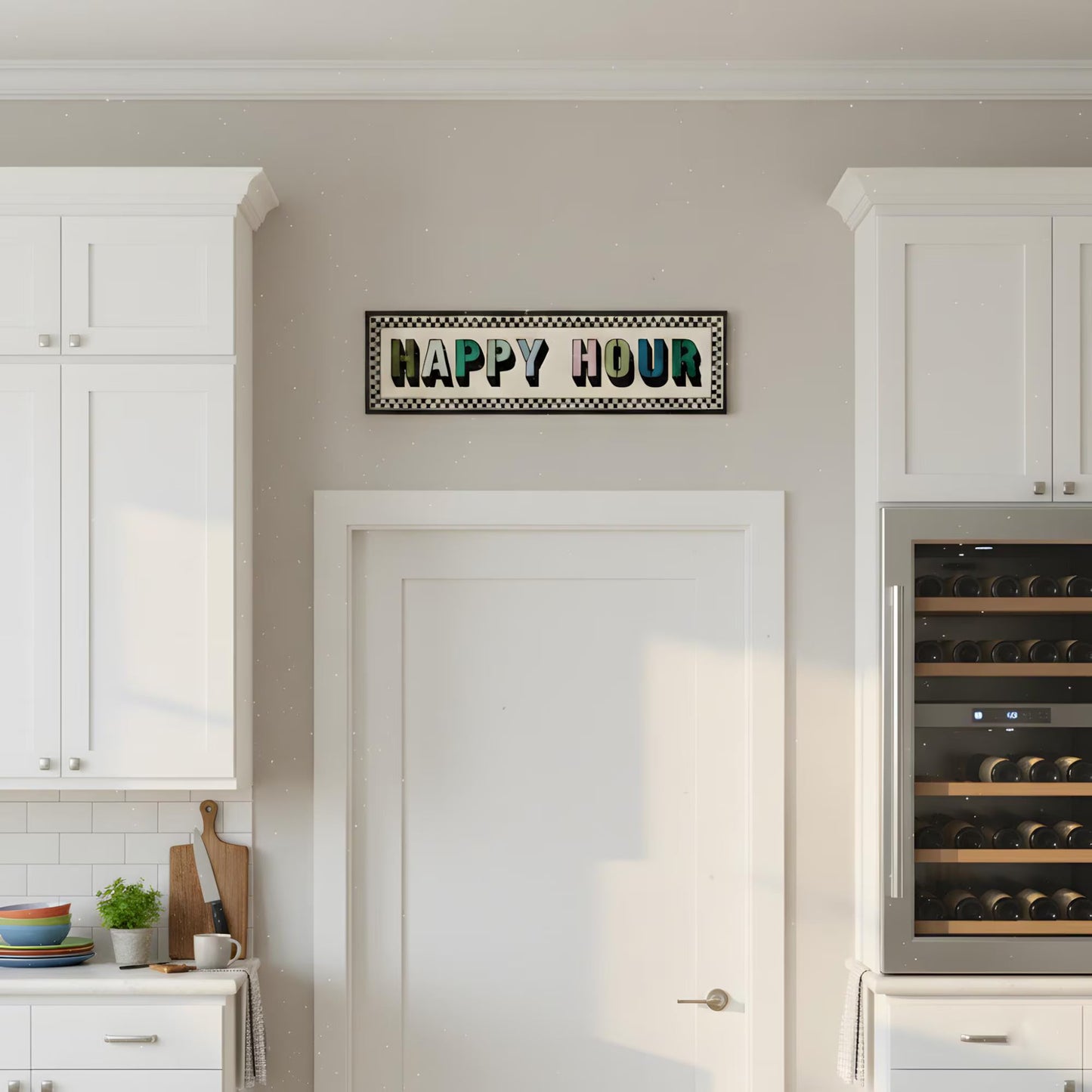 Happy Hour Panoramic Print