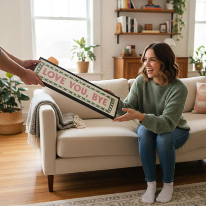 Love You, Bye Panoramic Print