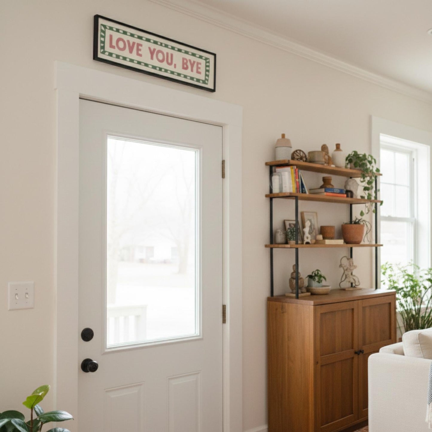 Love You, Bye Panoramic Print