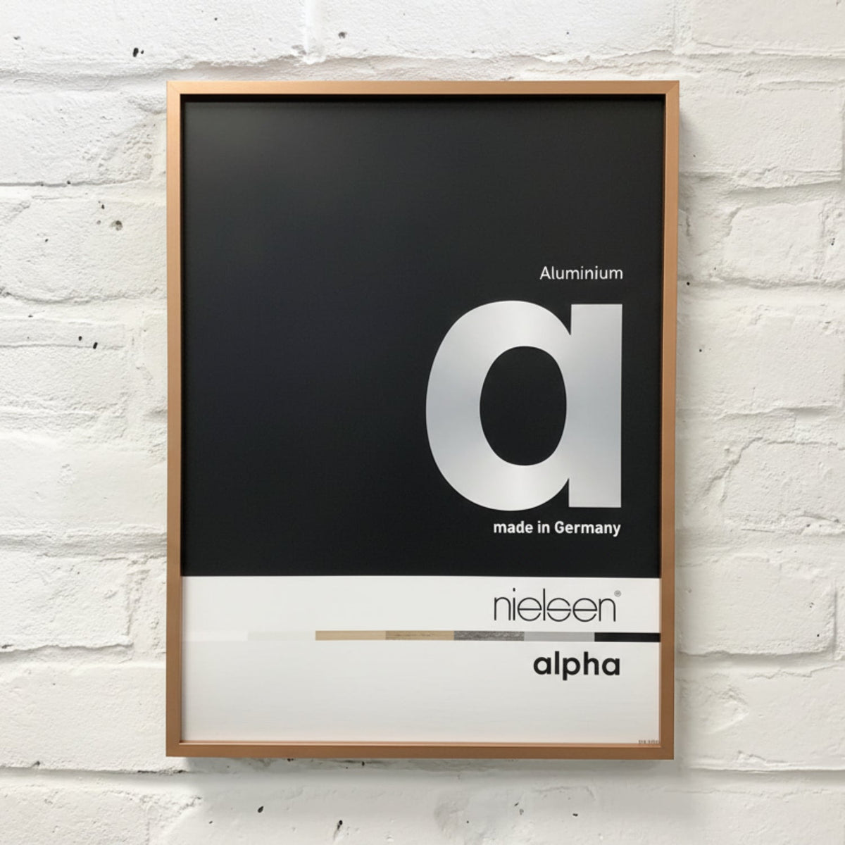 Nielsen Alpha Brushed Copper Amber Frame