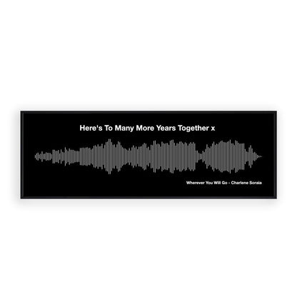 Personalized Sound Wave Bus Blind Print