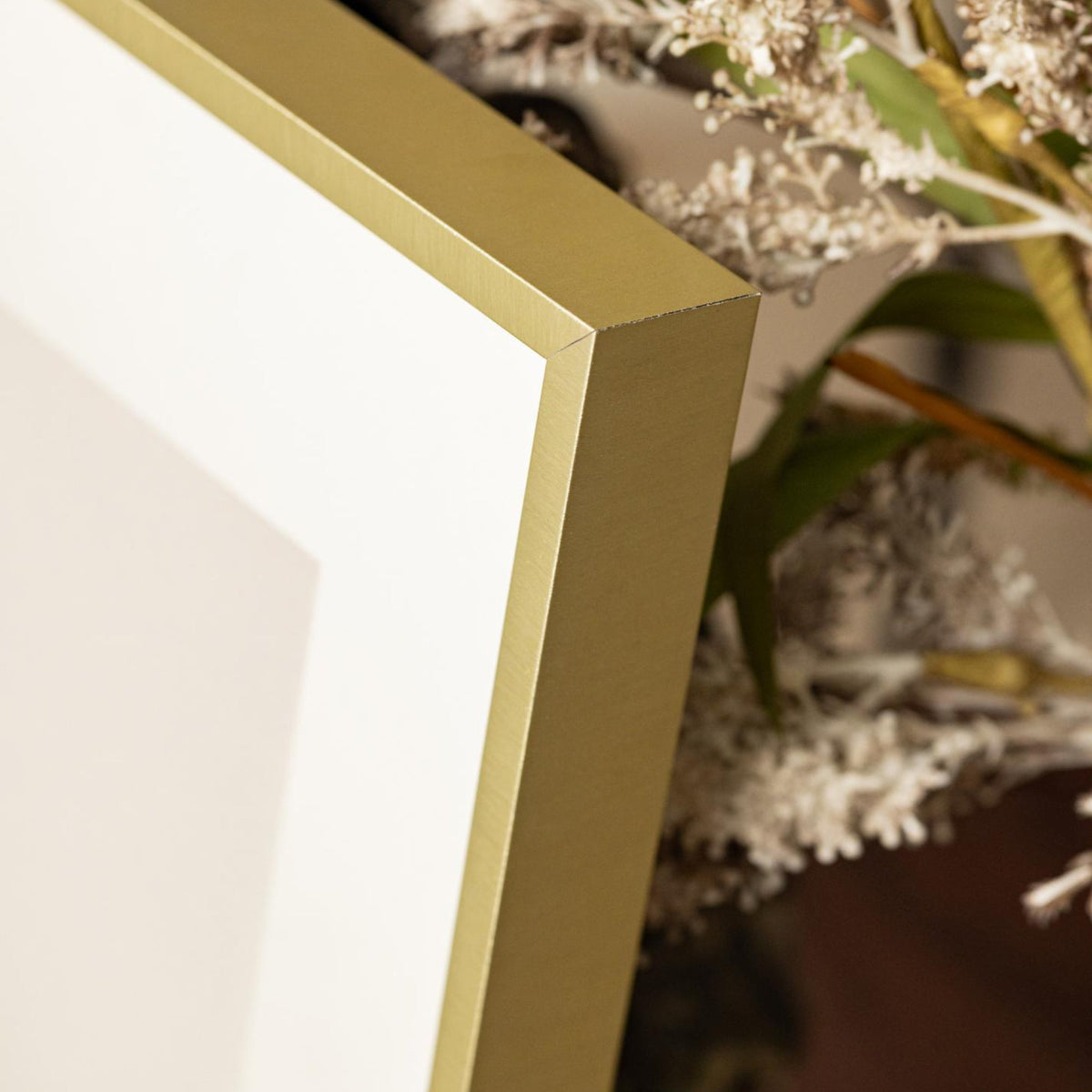 Nielsen Alpha Brushed Champagne Gold Frame
