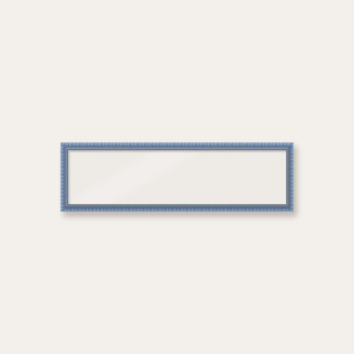 Sky Blue bobbin panoramic frame, 24" x 6", frame only
