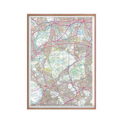 Custom OS Map Print