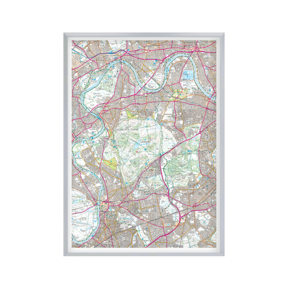 Custom OS Map Print