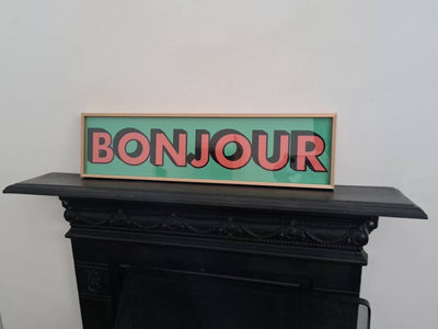 Customer photo - Bonjour Panoramic Print