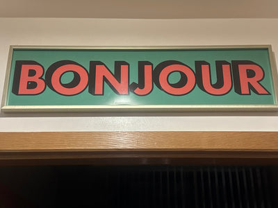 Customer photo - Bonjour Panoramic Print