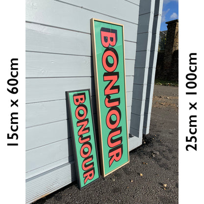 Custom Text Panoramic Print