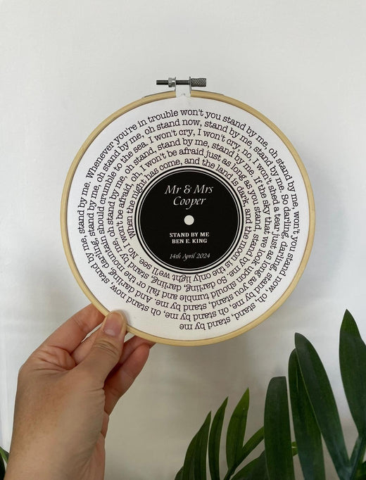 Song Lyrics Prints
