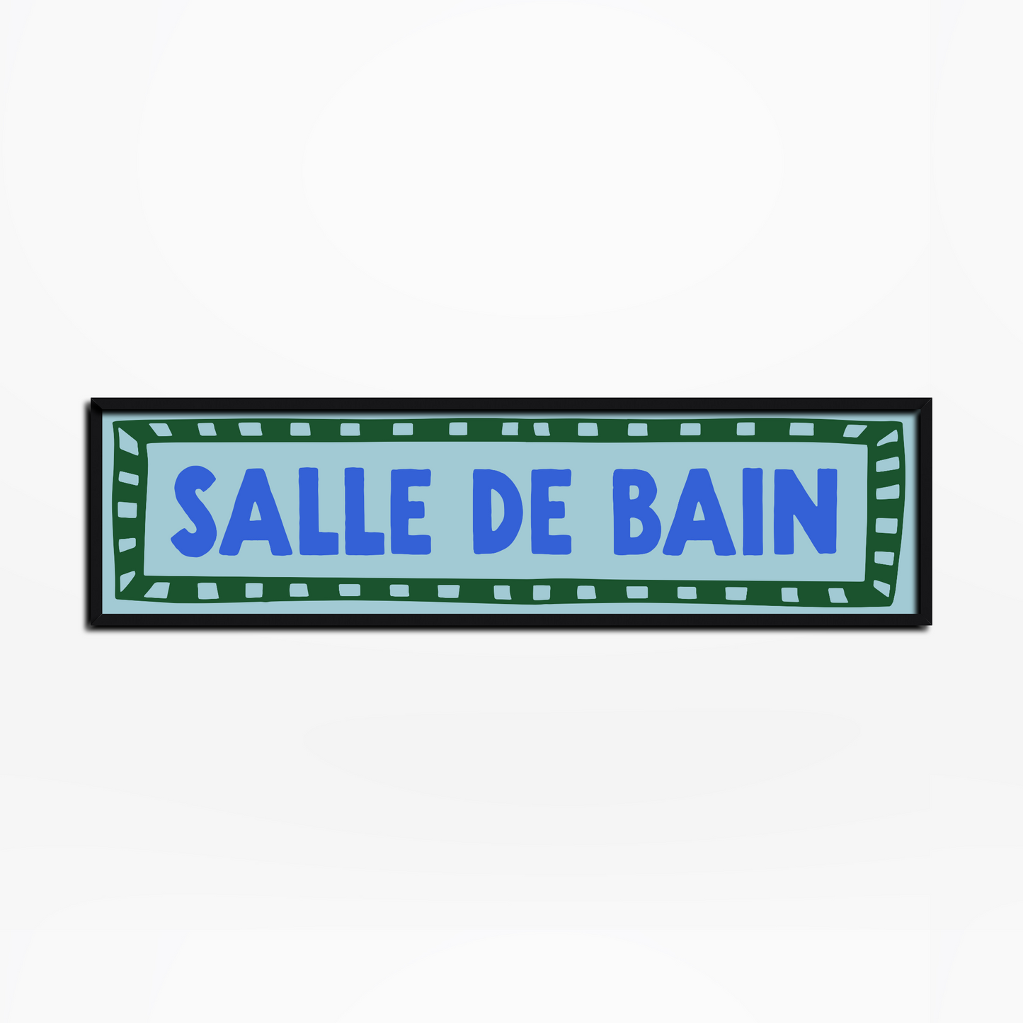 Salle De Bain Panoramic Print