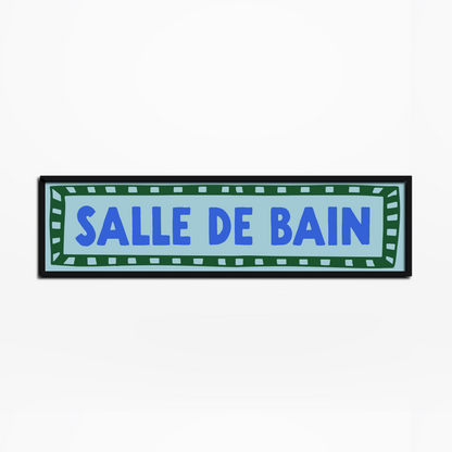 Salle De Bain Panoramic Print
