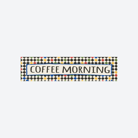 Coffee Morning Panoramic Print